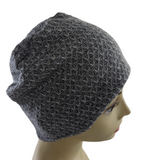 Energy Beanies - Gray Textured Soft - Small / Medium and Large