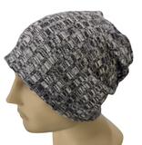 Warmer Men's Collection Fall Winter -  3 hats  - Black/Gray, Navy/Gray, Subtle Camouflage  Small/Medium, Large