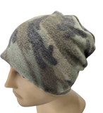 Warmer Men's Collection Fall Winter -  3 hats  - Black/Gray, Navy/Gray, Subtle Camouflage  Small/Medium, Large