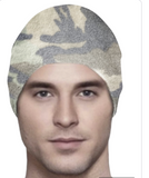Warmer Men's Collection Fall Winter -  3 hats  - Black/Gray, Navy/Gray, Subtle Camouflage  Small/Medium, Large