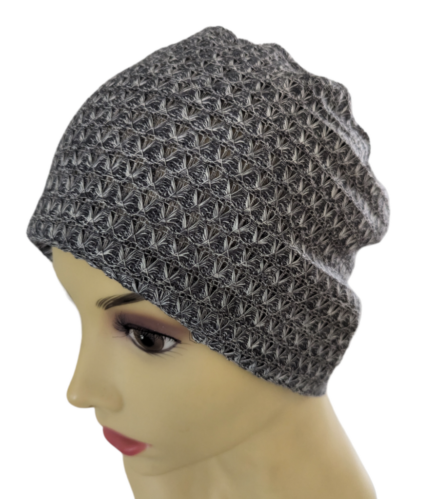 Energy Beanies - Fall/Winter Gray Textured Soft - Small / Medium and Large