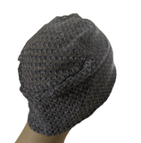 Energy Beanies - Gray Textured Soft - Small / Medium and Large