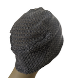 Energy Beanies - Fall/Winter Gray Textured Soft - Small / Medium and Large