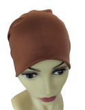 Energy Beanies - Russet, Rust, Burnt Orange Chemo Cap Small / Medium and Large