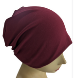 Energy Beanies - Burgundy Chemo Cap Small / Medium and Large