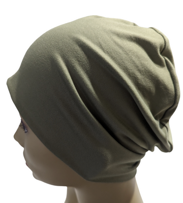 Spring Energy Beanie - Sage Green - Small / Medium and Large