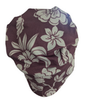 Energy Beanies - Purple Cream Floral - Small / Medium and Large