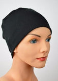 Cozy Collection - 3 hats - Luxury Organic Bamboo - Black, Navy,  Purple Large - Hello Courage | Chemo Hats - Cancer Caps - Cancer Scarves - Headcovers - Cancer Beanies - Headwear for Hair Loss - Gifts for  Cancer Patients with Hair Loss - Alopecia