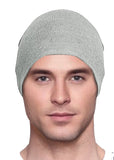 Men's Collection - 3 hats - Organic Bamboo - Light Gray, Dark Gray, Black - Hello Courage | Chemo Hats - Cancer Caps - Cancer Scarves - Headcovers - Cancer Beanies - Headwear for Hair Loss - Gifts for  Cancer Patients with Hair Loss - Alopecia