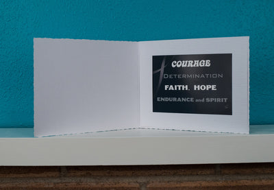 A Cancer Patient Encouragement Inspiration Extra Large Card Gift FREE SHIPPING Courage - Hello Courage | Chemo Hats - Cancer Caps - Cancer Scarves - Headcovers - Cancer Beanies - Headwear for Hair Loss - Gifts for  Cancer Patients with Hair Loss - Alopecia
