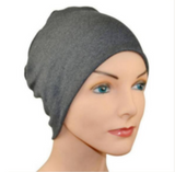 Cozy Collection - 3 Hats, Light Pink, Navy Blue, Gray - Small / Medium and Large