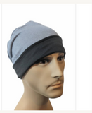 Reversible Men's Collection - Black and Gray Size Large, Super Soft