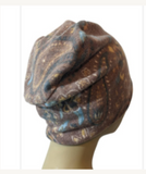 Fall Winter - Paisley - Fleece Feel Hacci knit Super Soft Small / Medium and Large