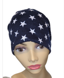 Energy Beanies Collection - Navy & Stars - Size Medium/Large