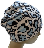 Energy Beanies - Small / Medium and Large Animal Print Blue Black